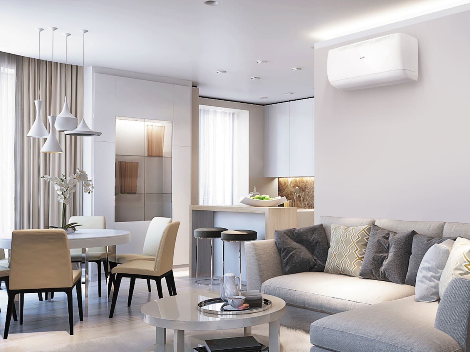 Настенный внутренний блок VRF ARV системы AUX ARVWM-H045/4R1X