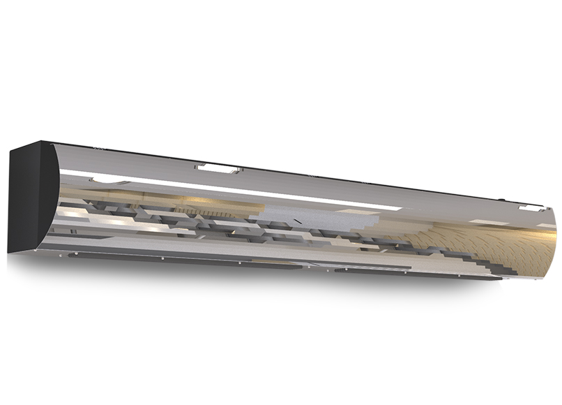 Тепловые завесы горизонтальные