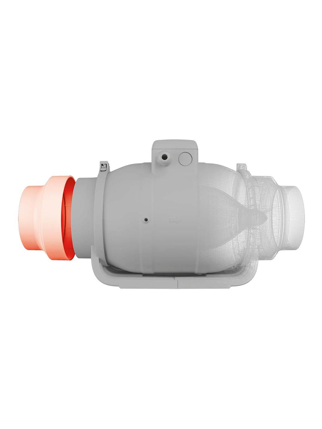 Вентилятор канальный TYPHOON D100 осевой двухскоростной AT ERA PRO